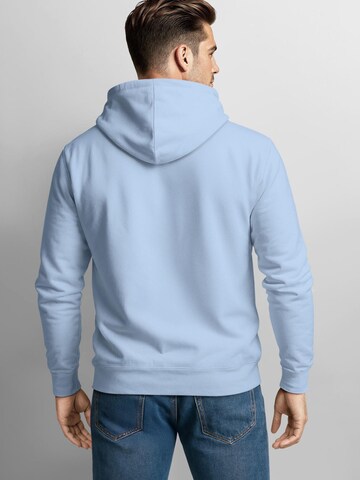 Neverless Sweatshirt 'Waldkette' in Blue