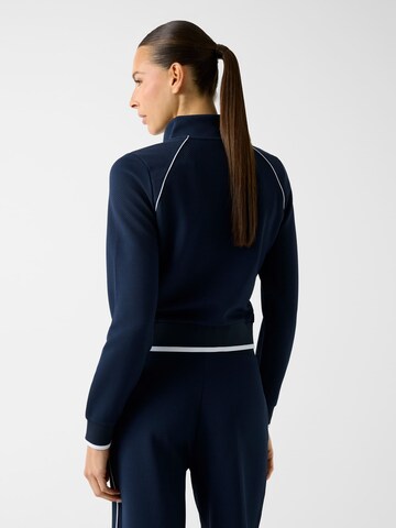 GUESS Zip-Up Hoodie in Blue