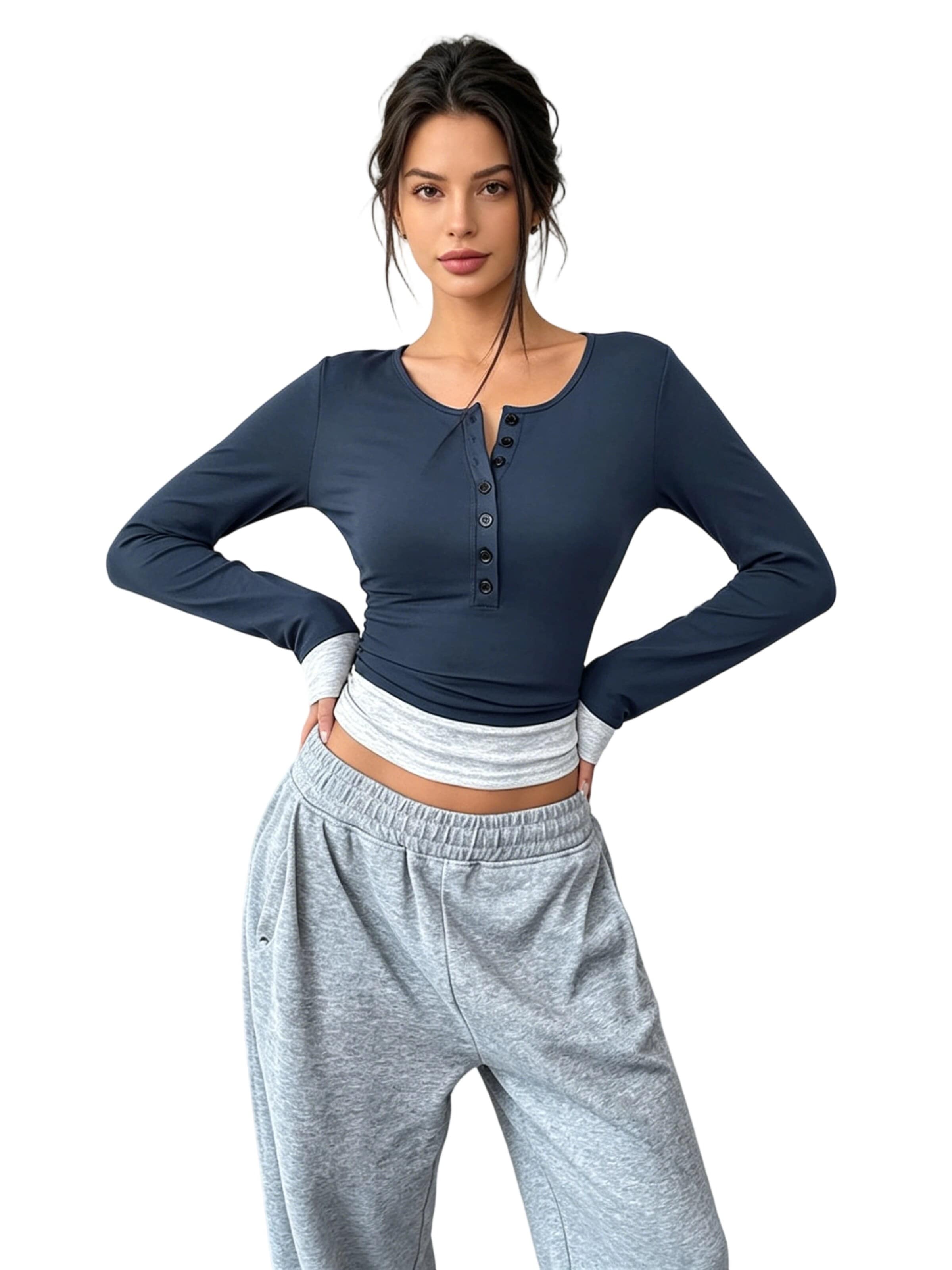 Yesfashion Shirt in Blue