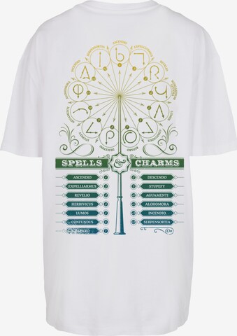 T-shirt ''Harry Potter Wingardium Leviosa Spells Charms' F4NT4STIC en blanc