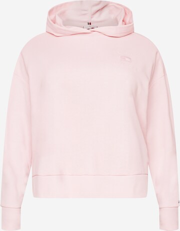 Sweat-shirt Tommy Hilfiger Curve en rose