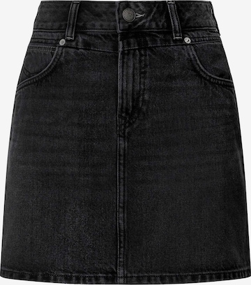 Gonna di Pepe Jeans in nero: frontale