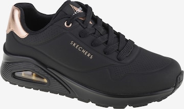 SKECHERS Platform trainers 'Skechers Uno-Golden Air' in Black: front