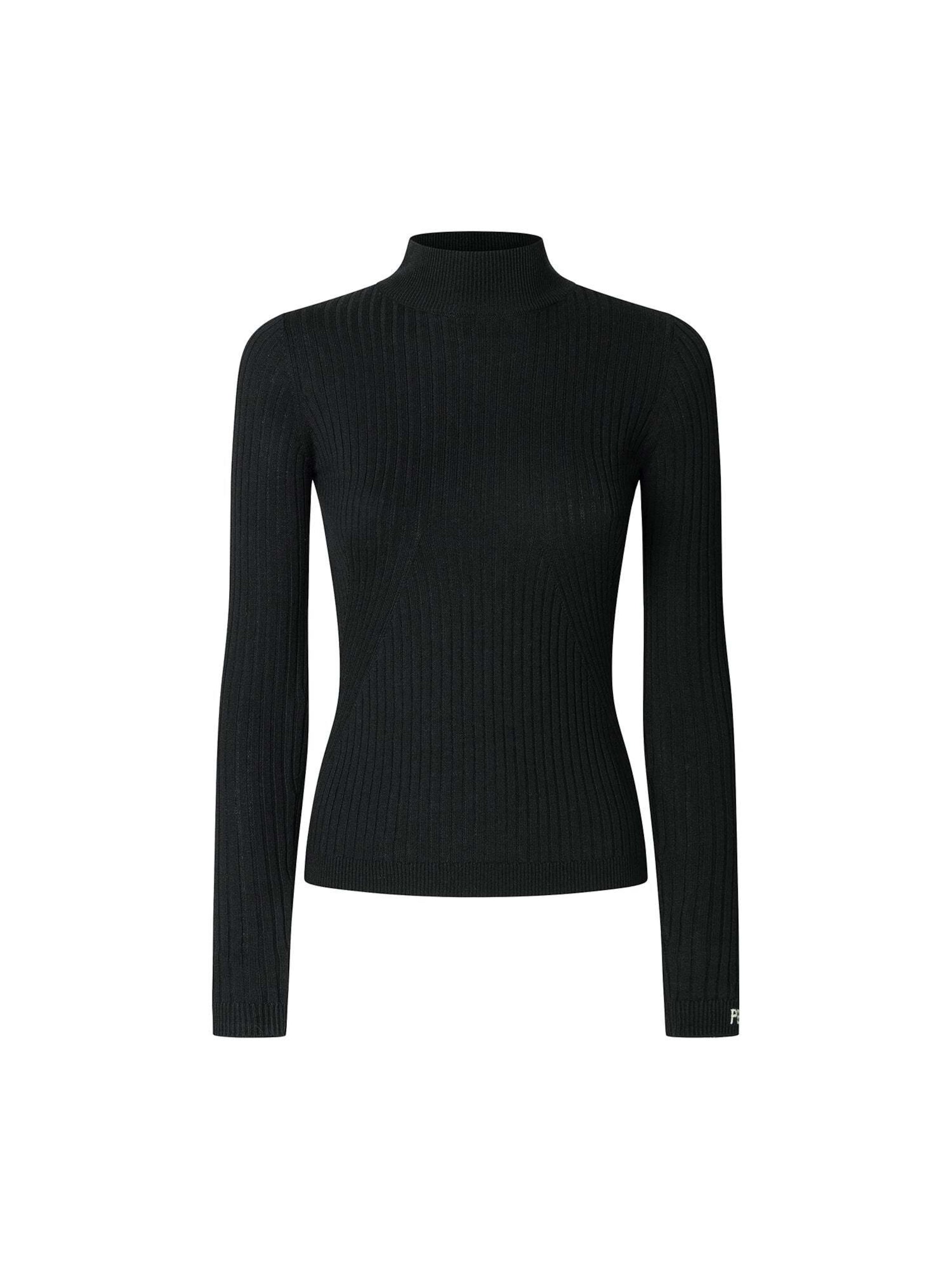 Pepe Jeans Pullover 'Carla Perkins' in Schwarz: Vorderseite