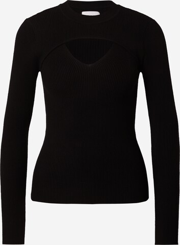 NÜMPH Pullover 'KARA' i sort: forside