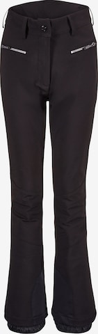 KILLTEC Regular Outdoor Pants 'Maura' in Black: front