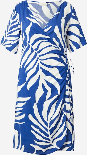 ONLY Carmakoma Mekko 'CARHelen' värissä kuninkaallisen sininen / valkoinen, Tuotenäkymä