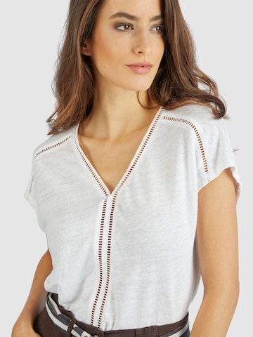 MARC AUREL Shirt in Wit