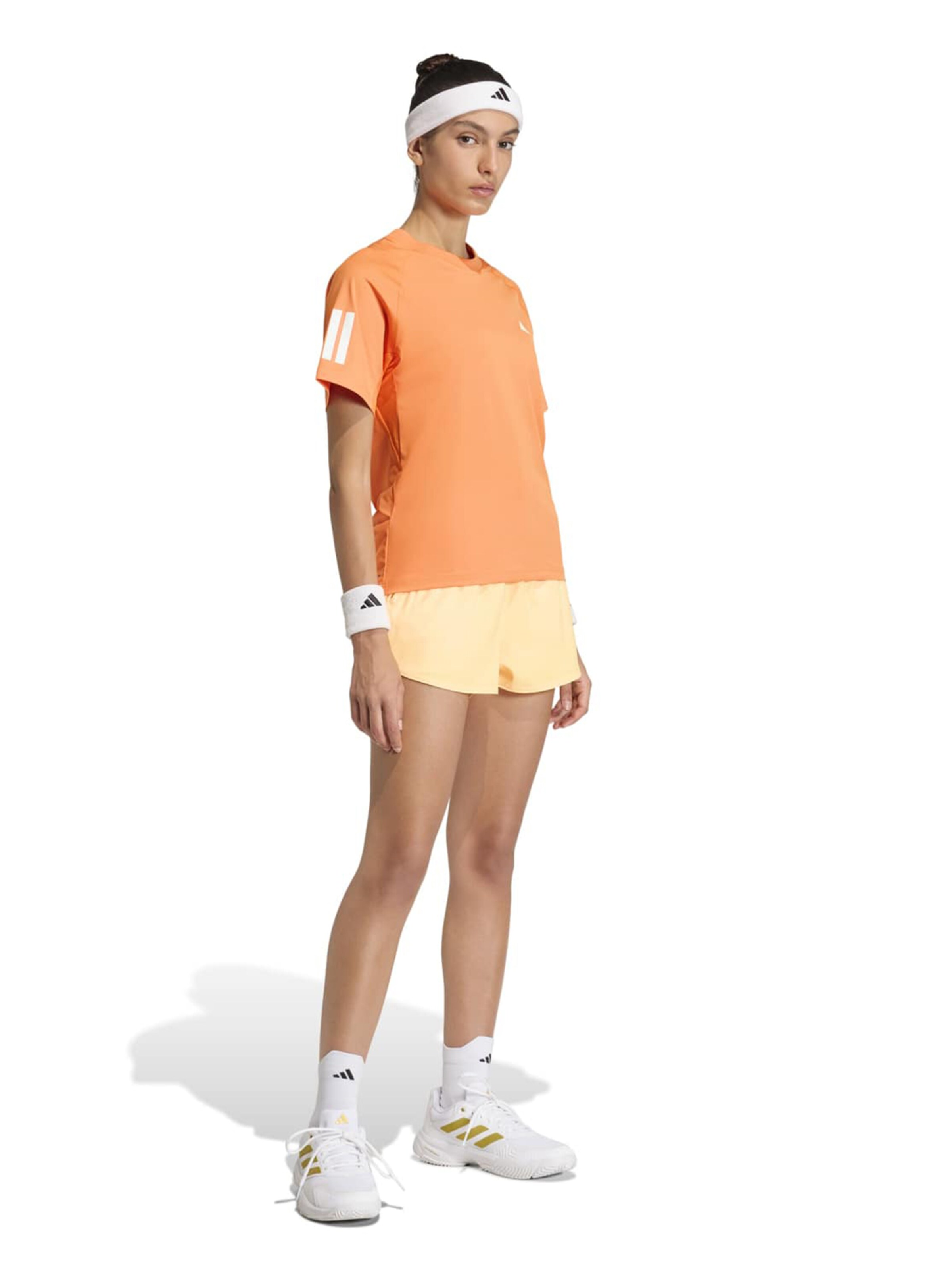 ADIDAS PERFORMANCE Loosefit Sportbroek 'CLUB' in Oranje