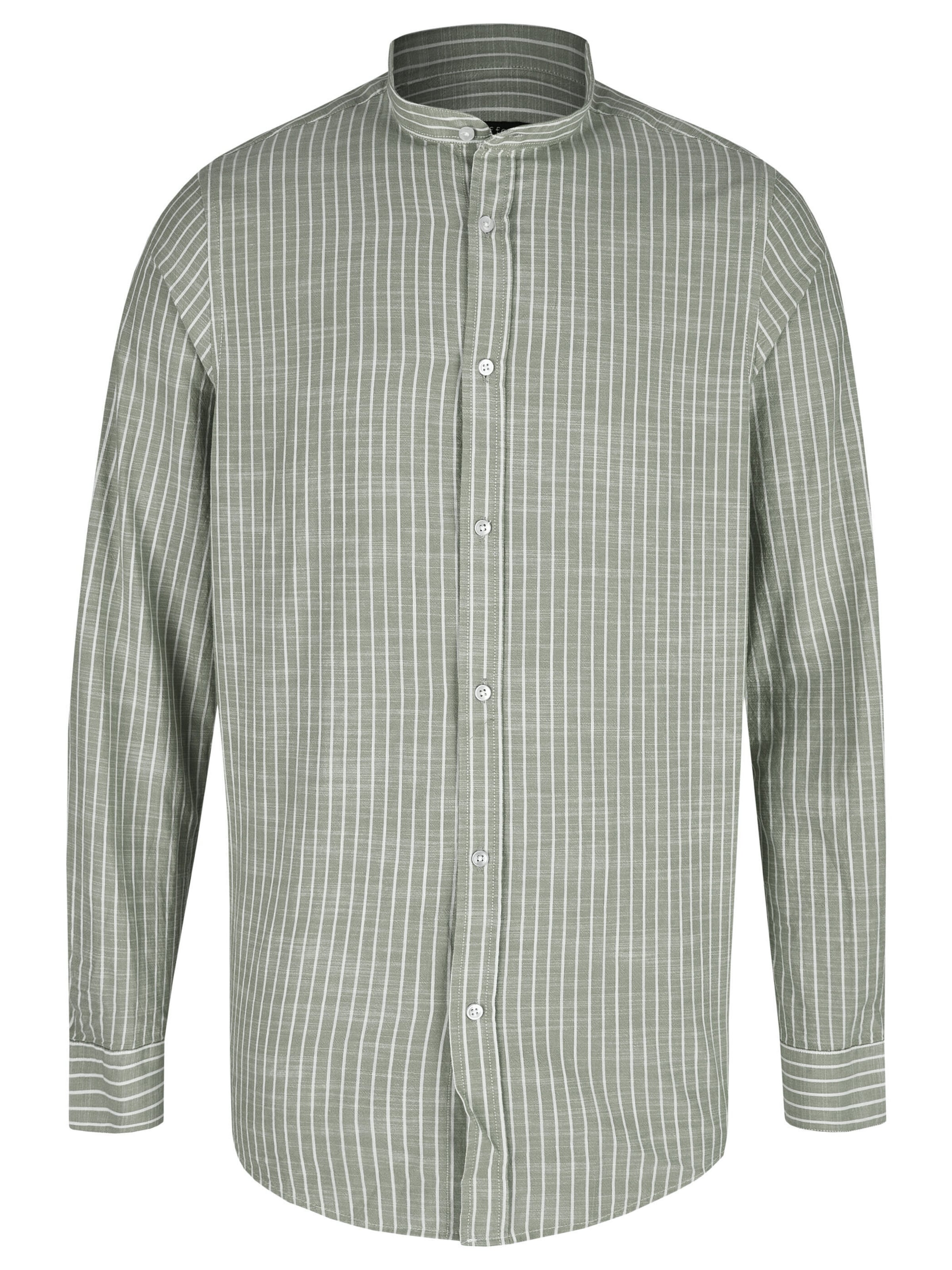 Steffen Klein Regular fit Button Up Shirt in Green: front