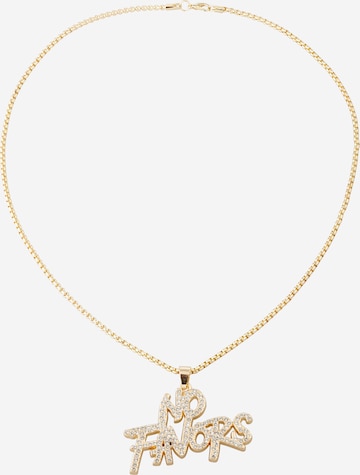 Urban Classics Necklace 'No Favor' in Gold: front