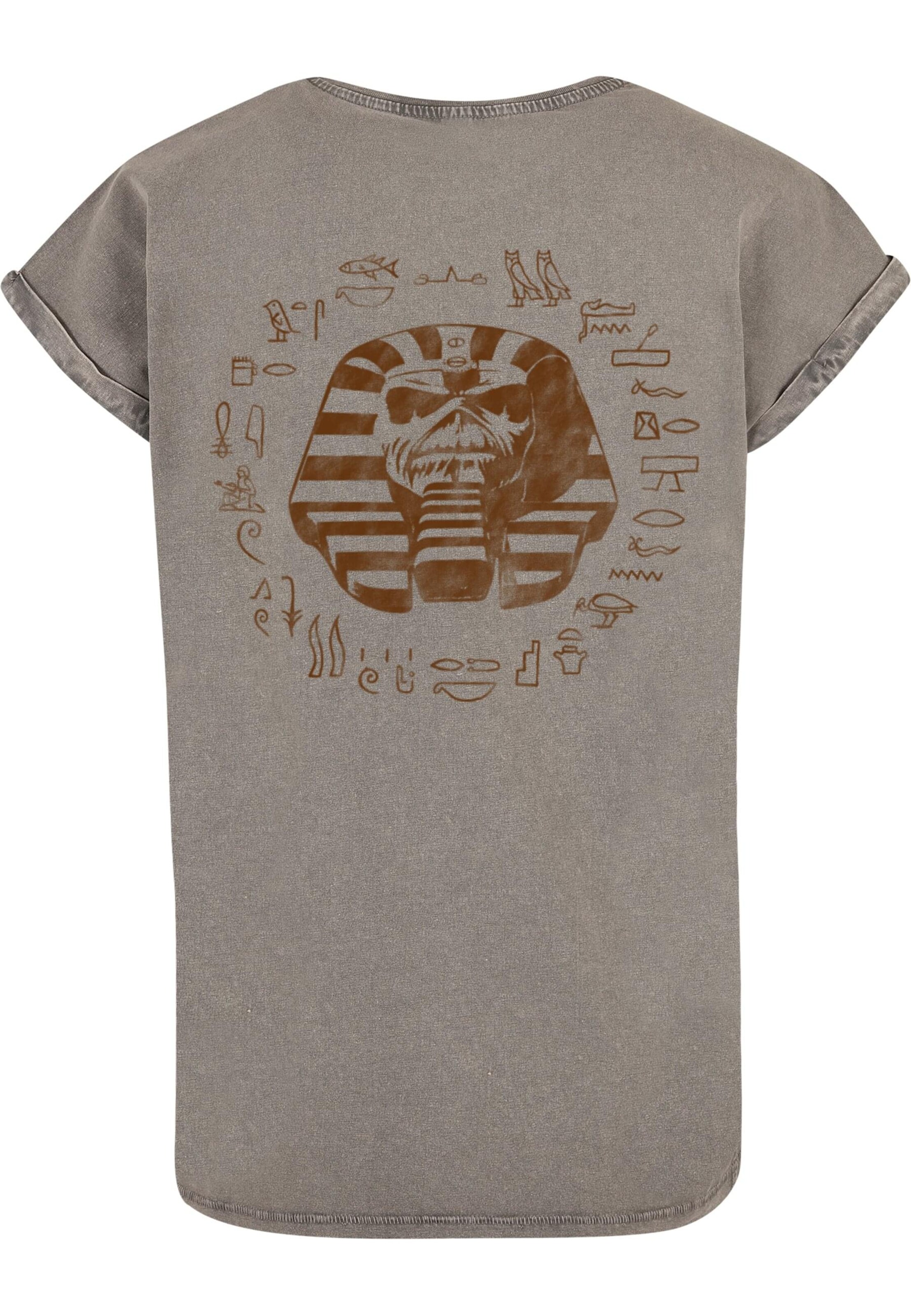 Merchcode Shirt 'Powerslave' in Grau