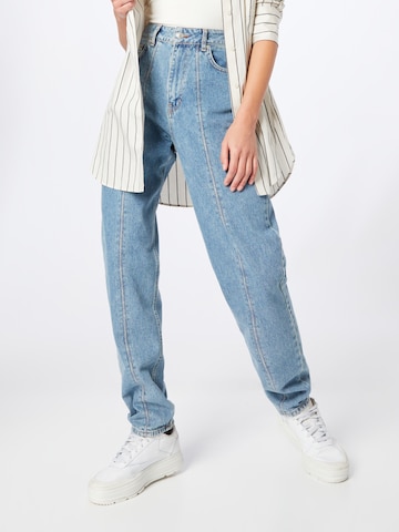 Loosefit Jeans 'Invest' de la Oval Square pe albastru: față