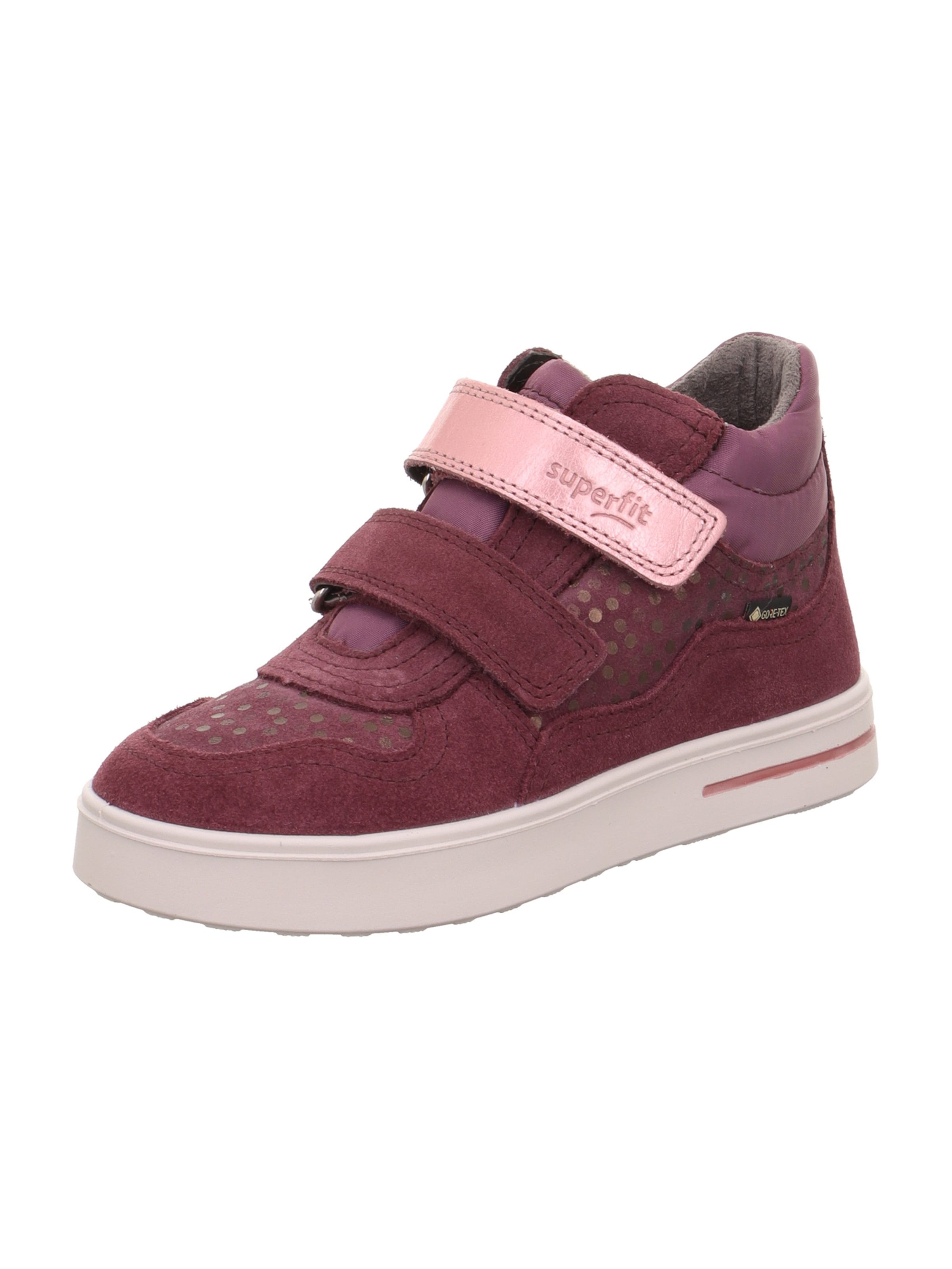 Sneaker 'Stella' de la SUPERFIT pe roșu: față