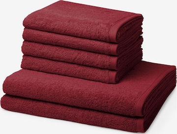 ROSS Towel 'Vita' in Red: front