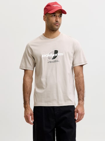 JACK & JONES Футболка 'JCOClub' в Серый: спереди