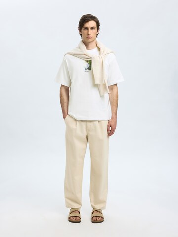 SELECTED HOMME Bluser & t-shirts 'SLHDarius' i hvid