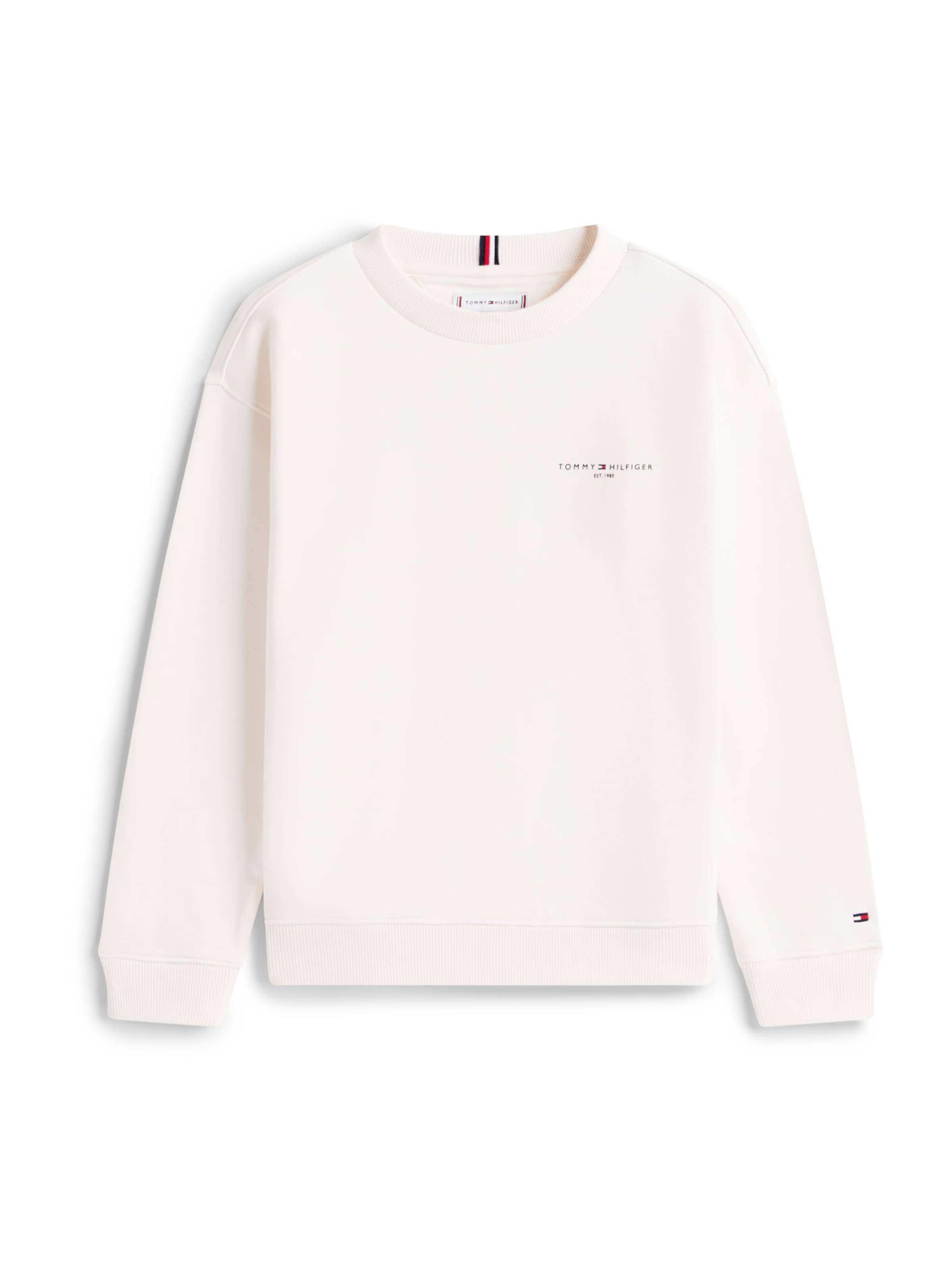 TOMMY HILFIGER Μπλούζα φούτερ σε λευκό: μπροστά