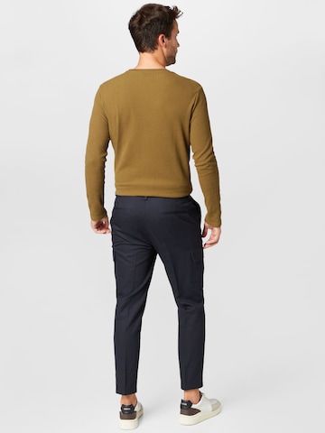 BURTON MENSWEAR LONDON Slimfit Cargo nadrágok - kék