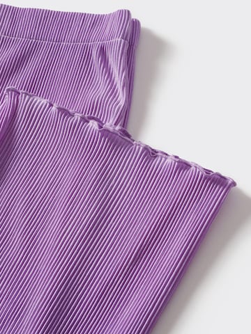 MANGO Normalny krój Spodnie 'Monica' w kolorze fioletowy