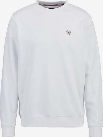 Sweat-shirt 'Nico' 19V69 ITALIA en blanc : devant