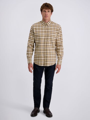 Coupe regular Chemise PIERRE CARDIN en marron