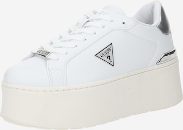 GUESS Sneakers laag 'WILLEN' in Wit: voorkant