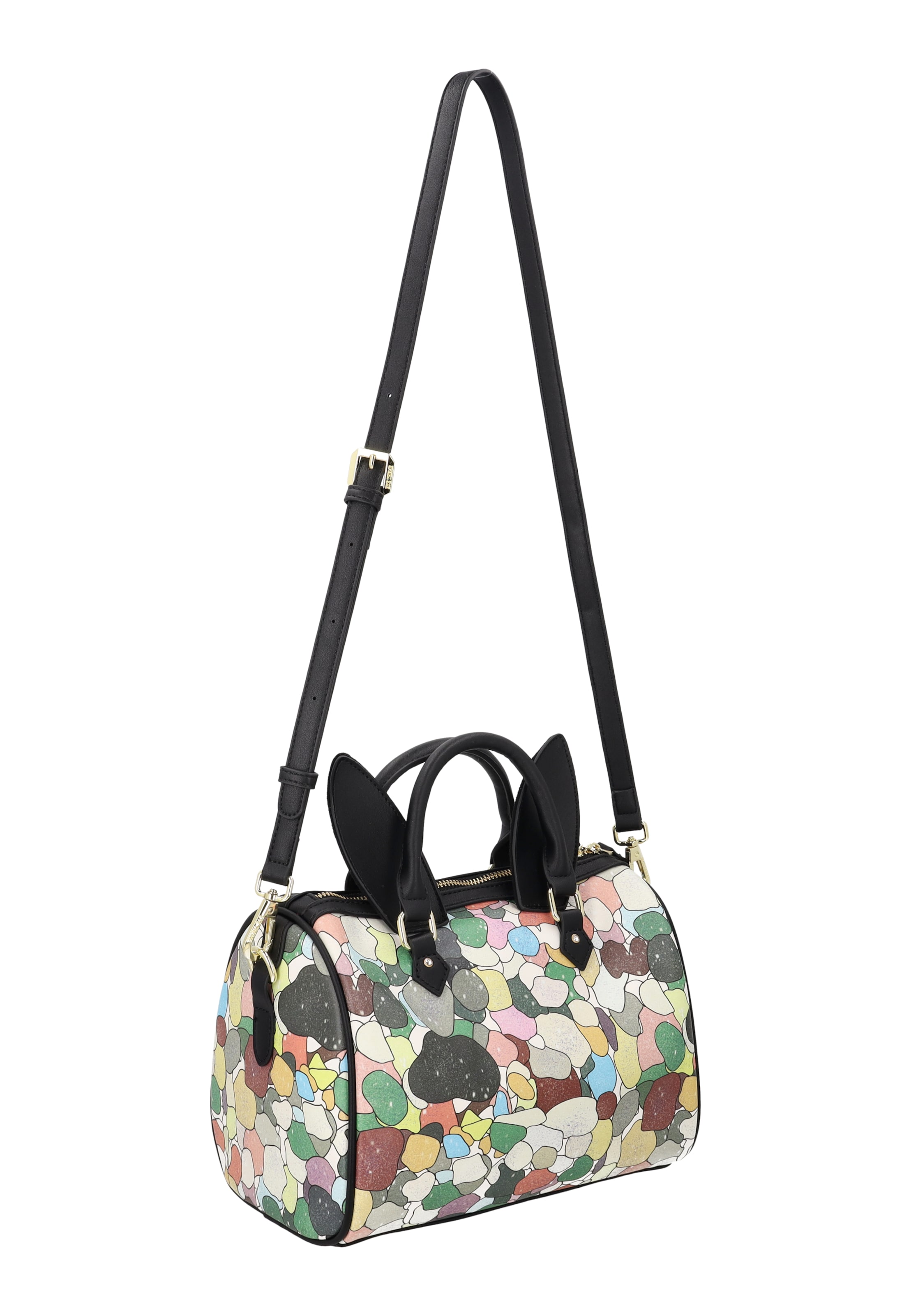 myMo Pop - Bolso de mano 'Eye Theme' en negro