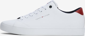 TOMMY HILFIGER Sneakers laag 'HARLEM CORE' in Wit: voorkant