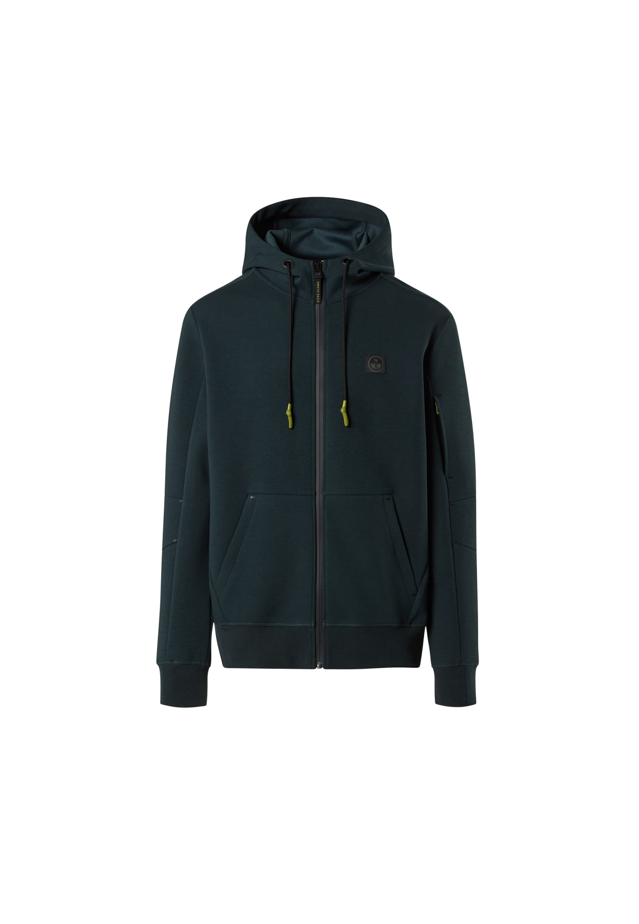 Veste de survêtement North Sails en vert : devant