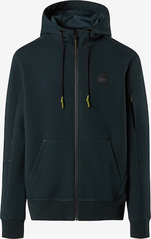 Veste de survêtement North Sails en vert : devant
