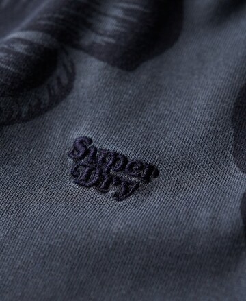 Superdry Тениска в синьо