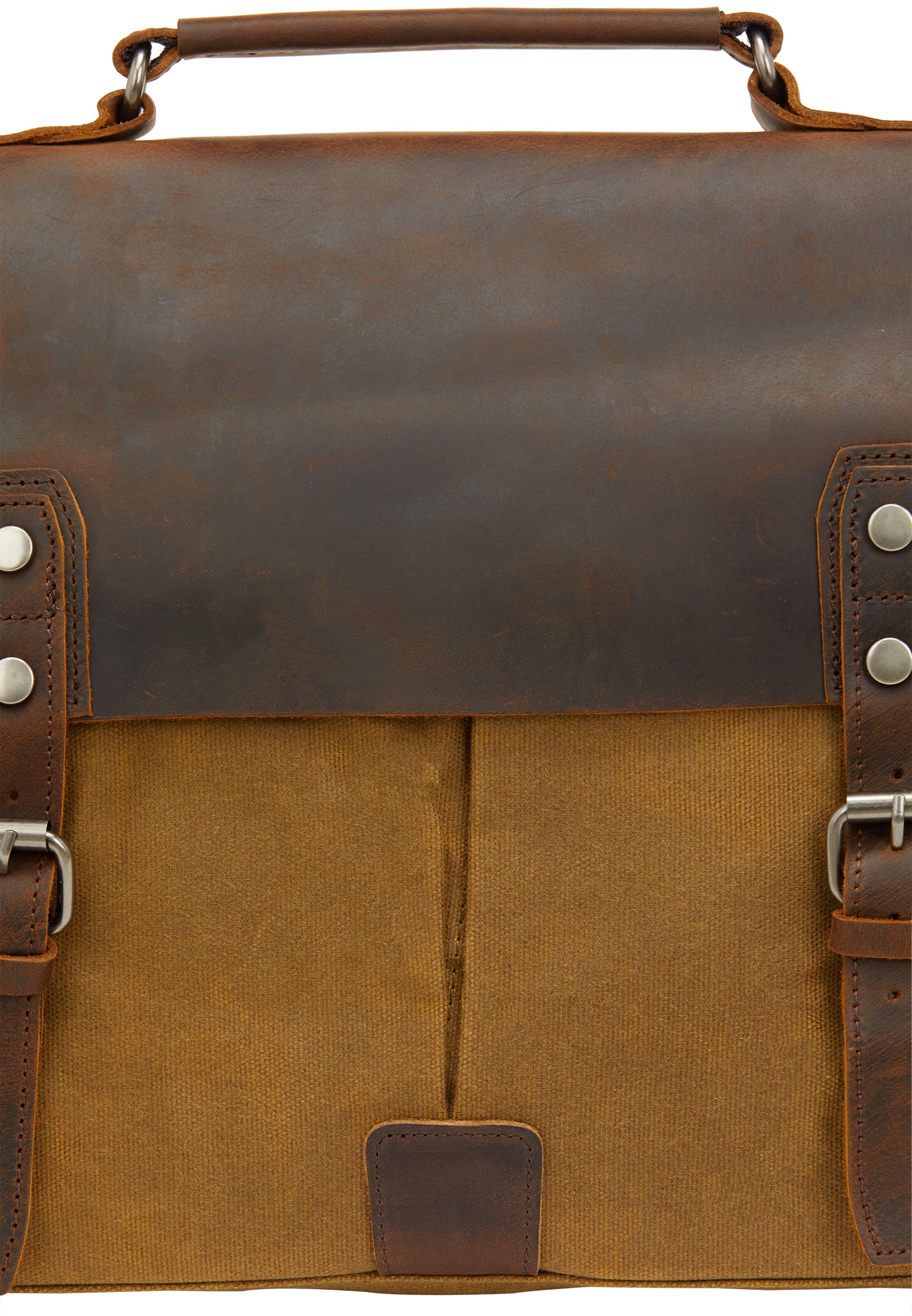 DreiMaster Vintage - Messenger en marrón