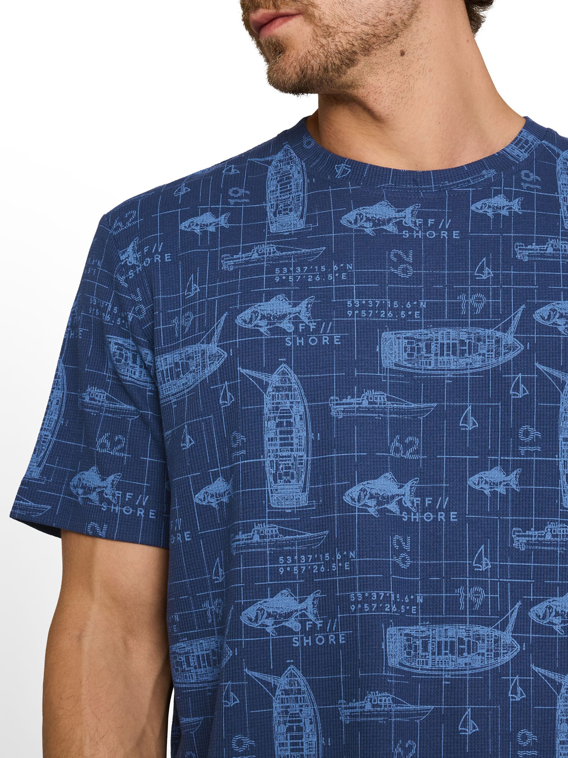 Tricou de la TOM TAILOR pe albastru