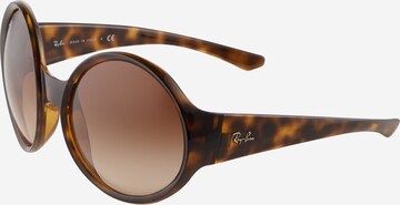 Ray-Ban Zonnebril '0RB4345' in Bruin: voorkant