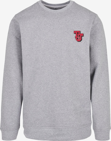 Sweat-shirt 'Tom And Jerry - Collegiate' ABSOLUTE CULT en gris : devant