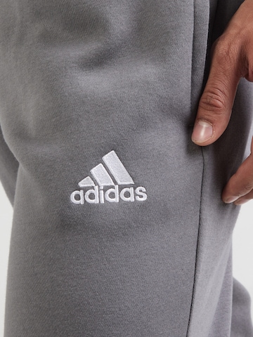 ADIDAS PERFORMANCE Дънки Tapered Leg Спортен панталон 'Entrada 22' в сиво