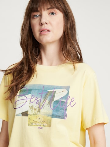CROSS JEANS Shirt '56054' in Yellow