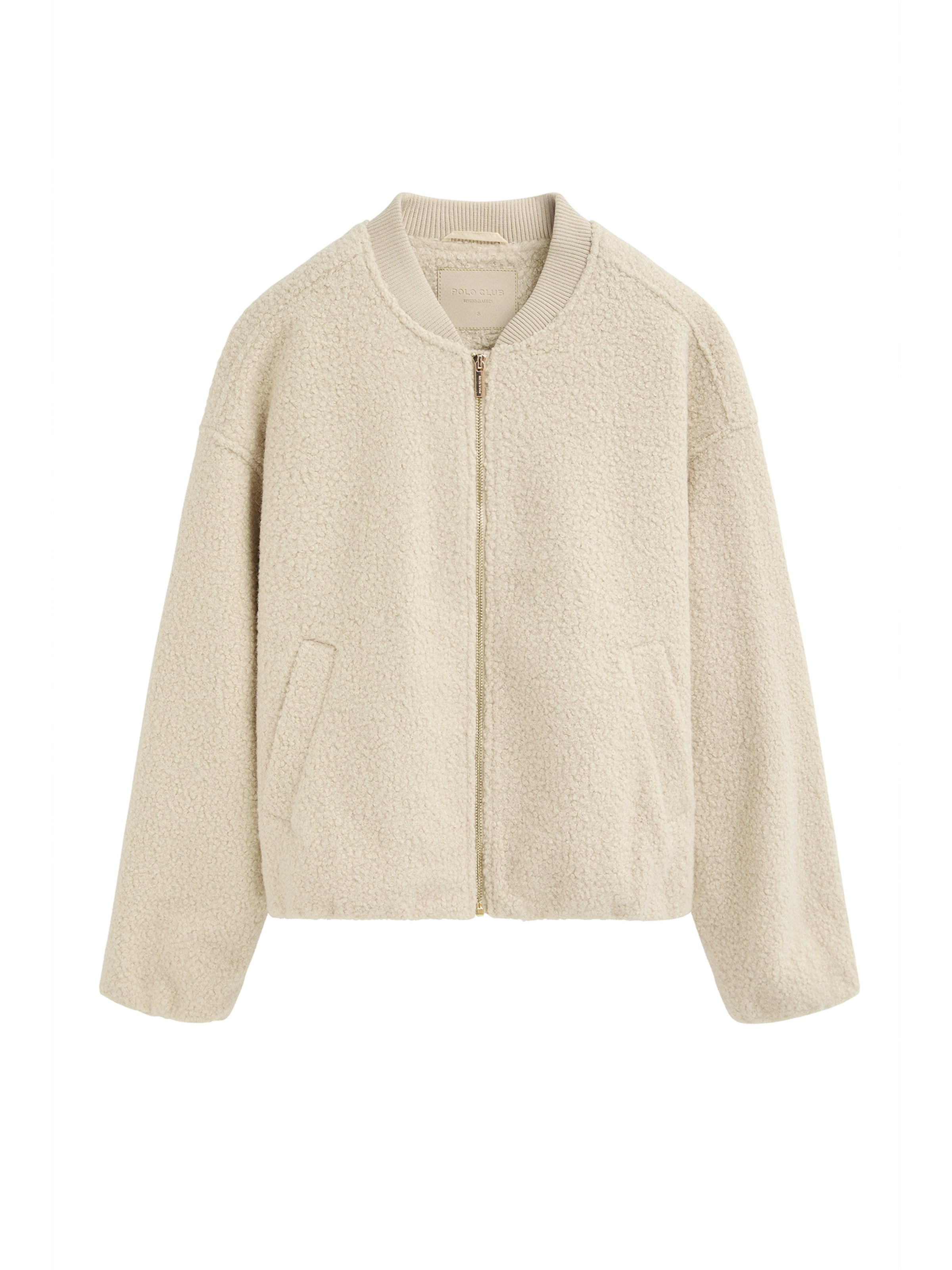 Polo Club Between-Season Jacket 'VEGA' in Beige: front