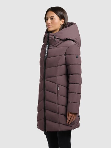 Cappotto invernale 'Dier' di khujo in lilla