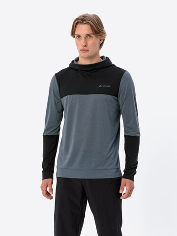 VAUDE Sports sweatshirt 'Qimsa' in Blue: front