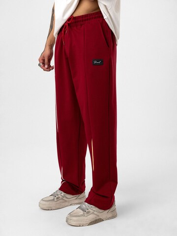 Loosefit Pantalon 'Peter' Dandalo en rouge