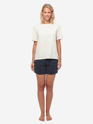 SCHIESSER Pyjama 'Cotton' in Wit