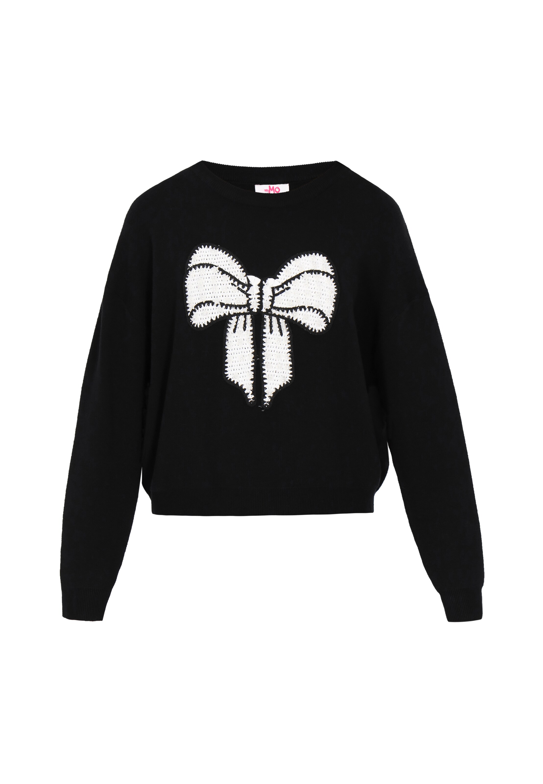Pull-over MYMO en noir : devant