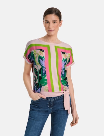 GERRY WEBER Blouse in Roze: voorkant