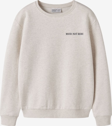 NAME IT Sweatshirt in Wit: voorkant