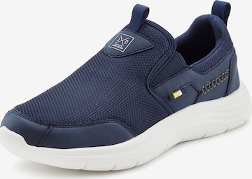 JOHN DEVIN Slip On in Blau: Vorderseite