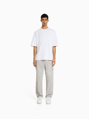 Bershka Loosefit Cargo farmer - szürke