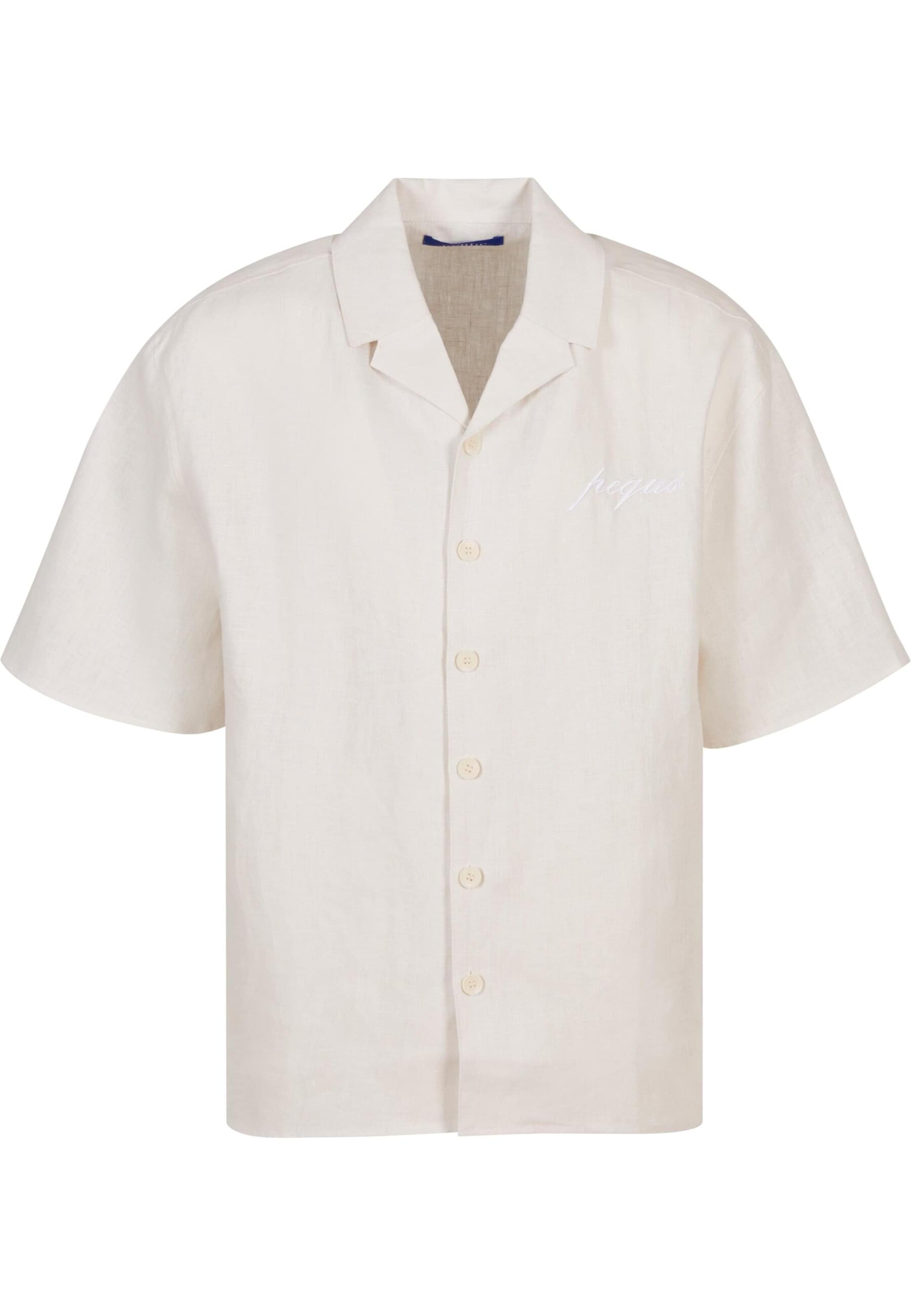 Regular fit Camicia di Pequs in bianco: frontale