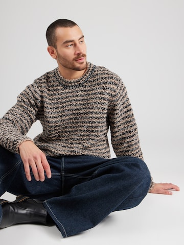 Jack & Jones Premium Pullover 'JPRCCMELVIN' i beige: forside
